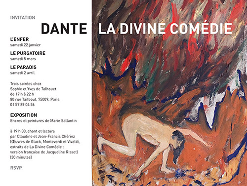 lecture - La divine comedie de Dante